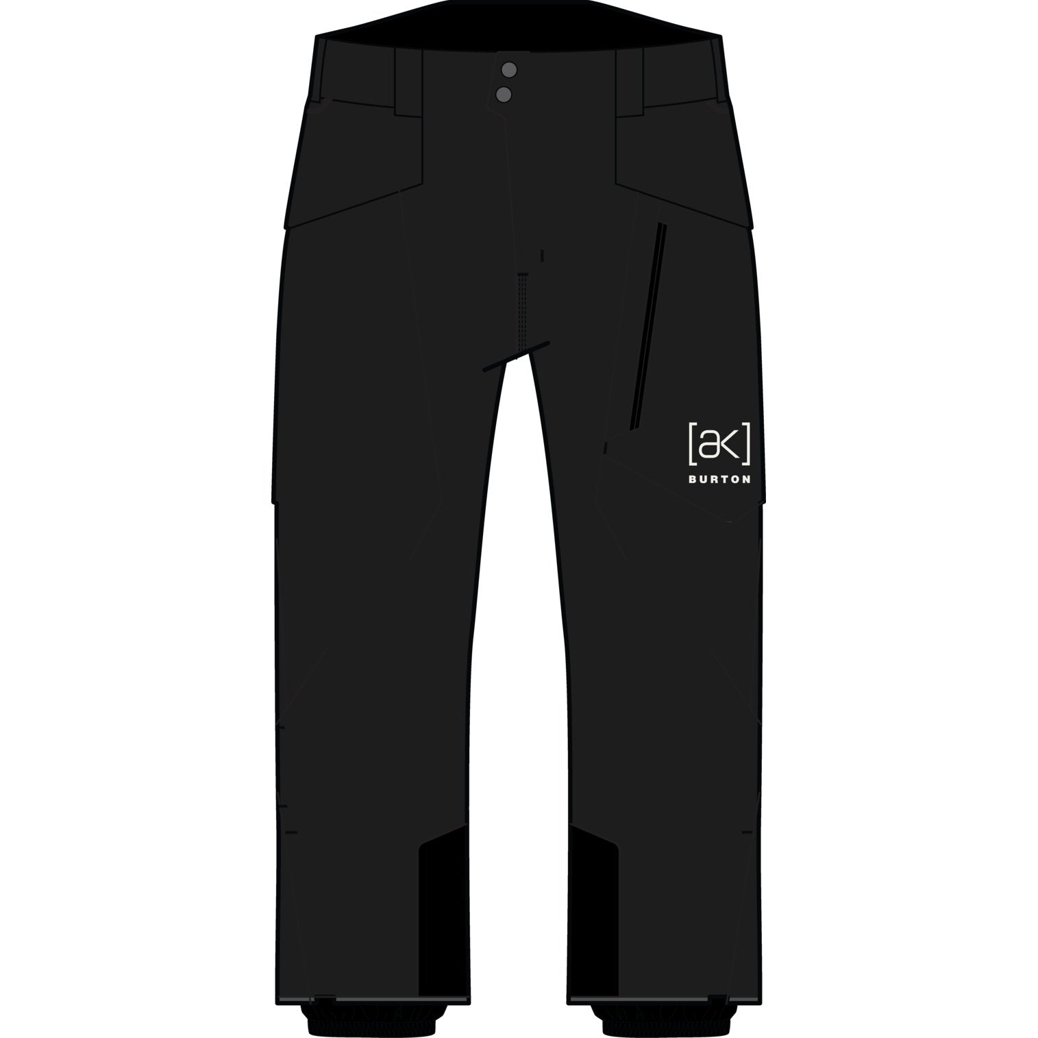 Mens [Ak] Cyclic Gore-Tex 2L Pants True Black - Image 5