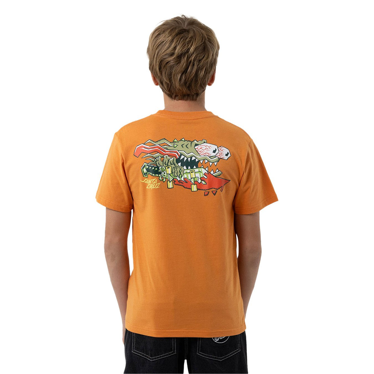 Meek Scratched Slasher T Shirt Ginger - Image 5