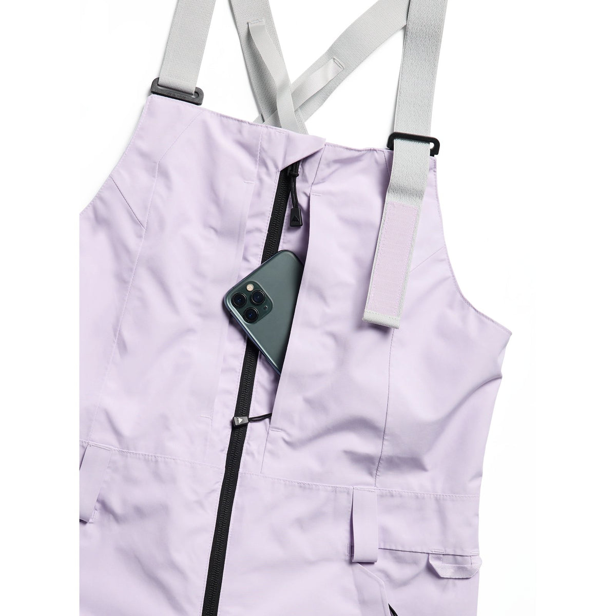 Womens Reserve Gore-Tex 2L Bib Pants Moondust Purple - Image 5