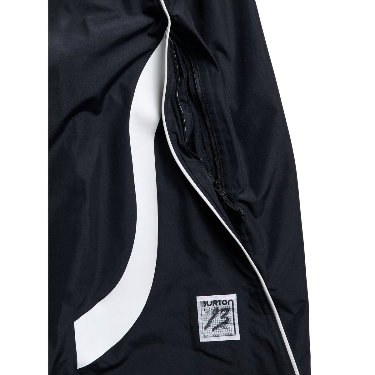 Mens 2L Baggy Simple Pants True Black - Image 5