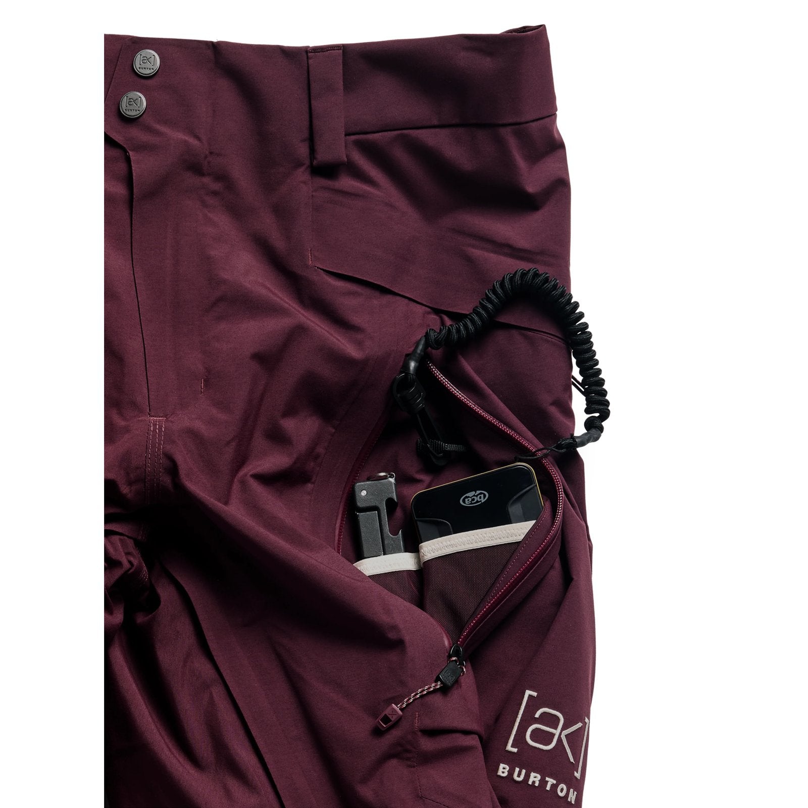 Mens [Ak] Swash Insulated Gore-Tex 2L Pants Rum Raisin - Image 5