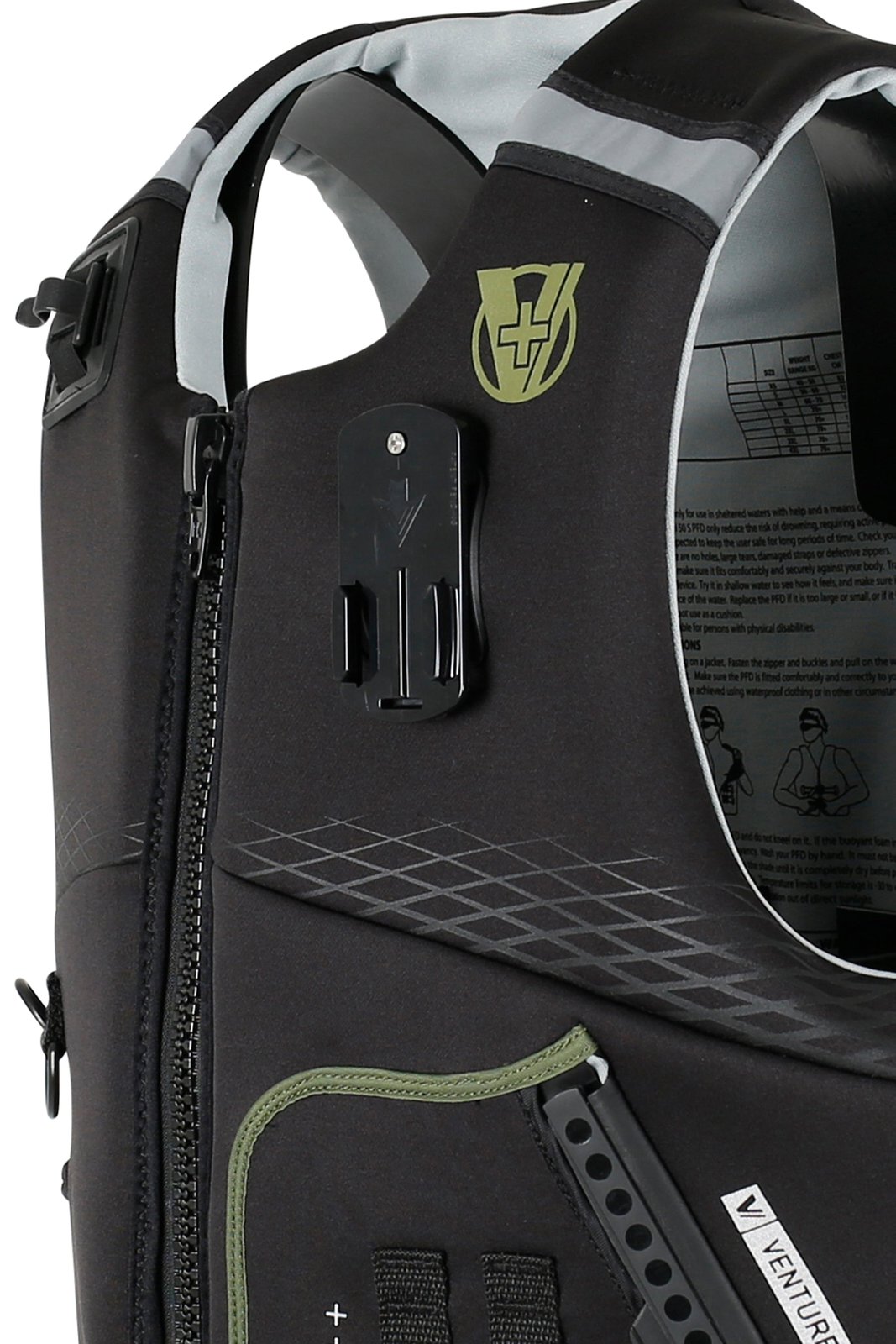 Mens Venture Plus Life Jacket Black - Image 5