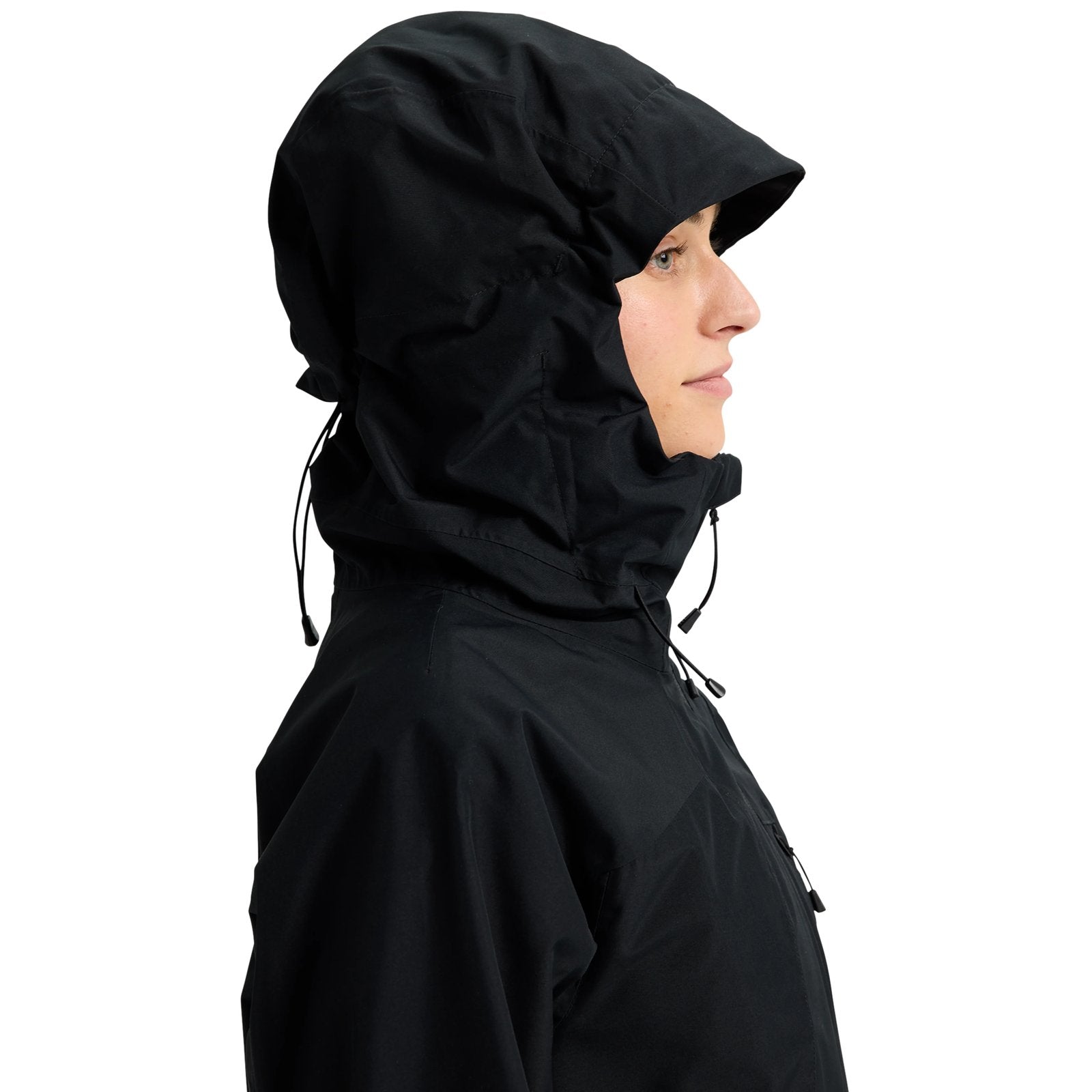 Womens Reserve 2L Jacket True Black - Image 5