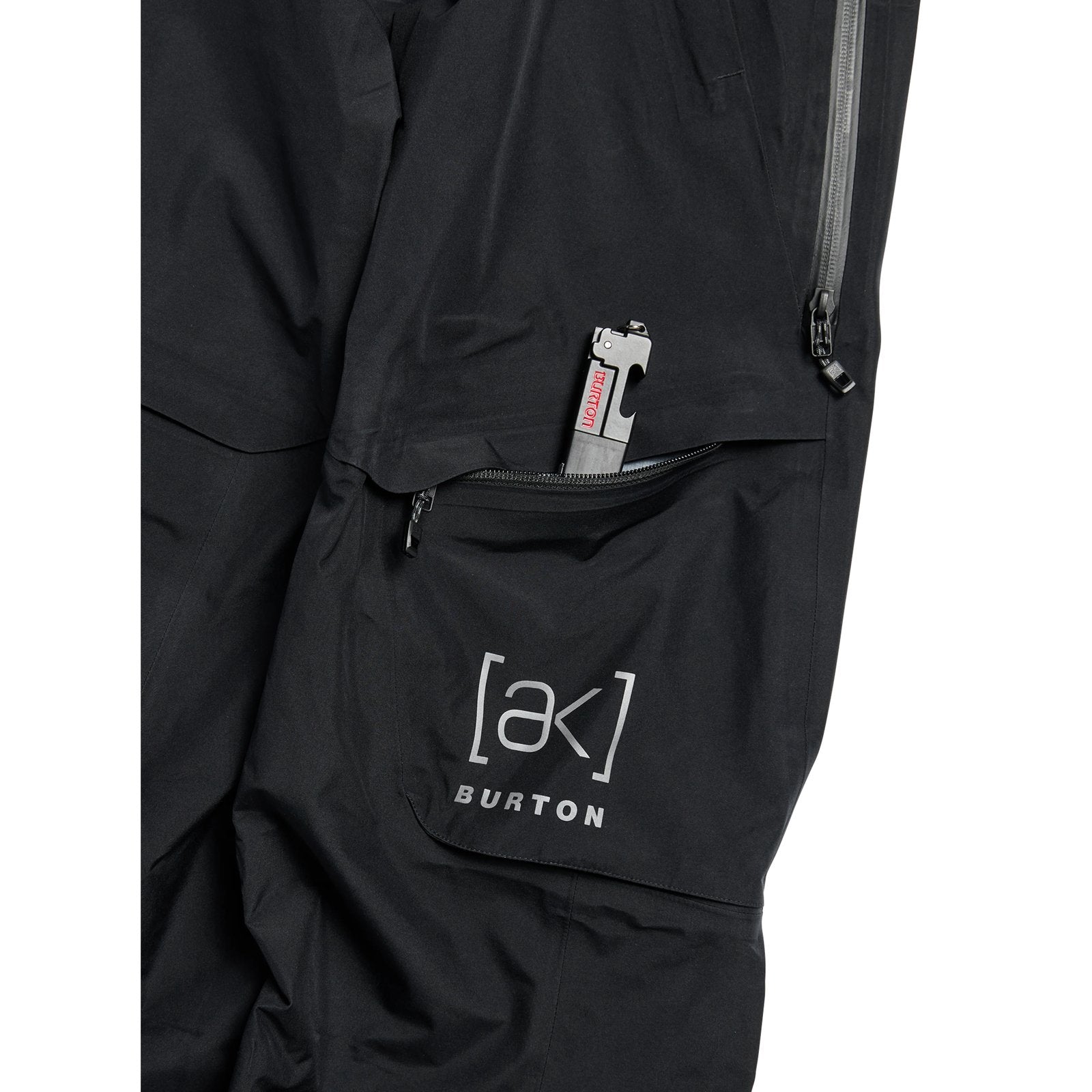 Womens [Ak] Kimmy Gore-Tex 3L Stretch Bib Pants True Black - Image 5