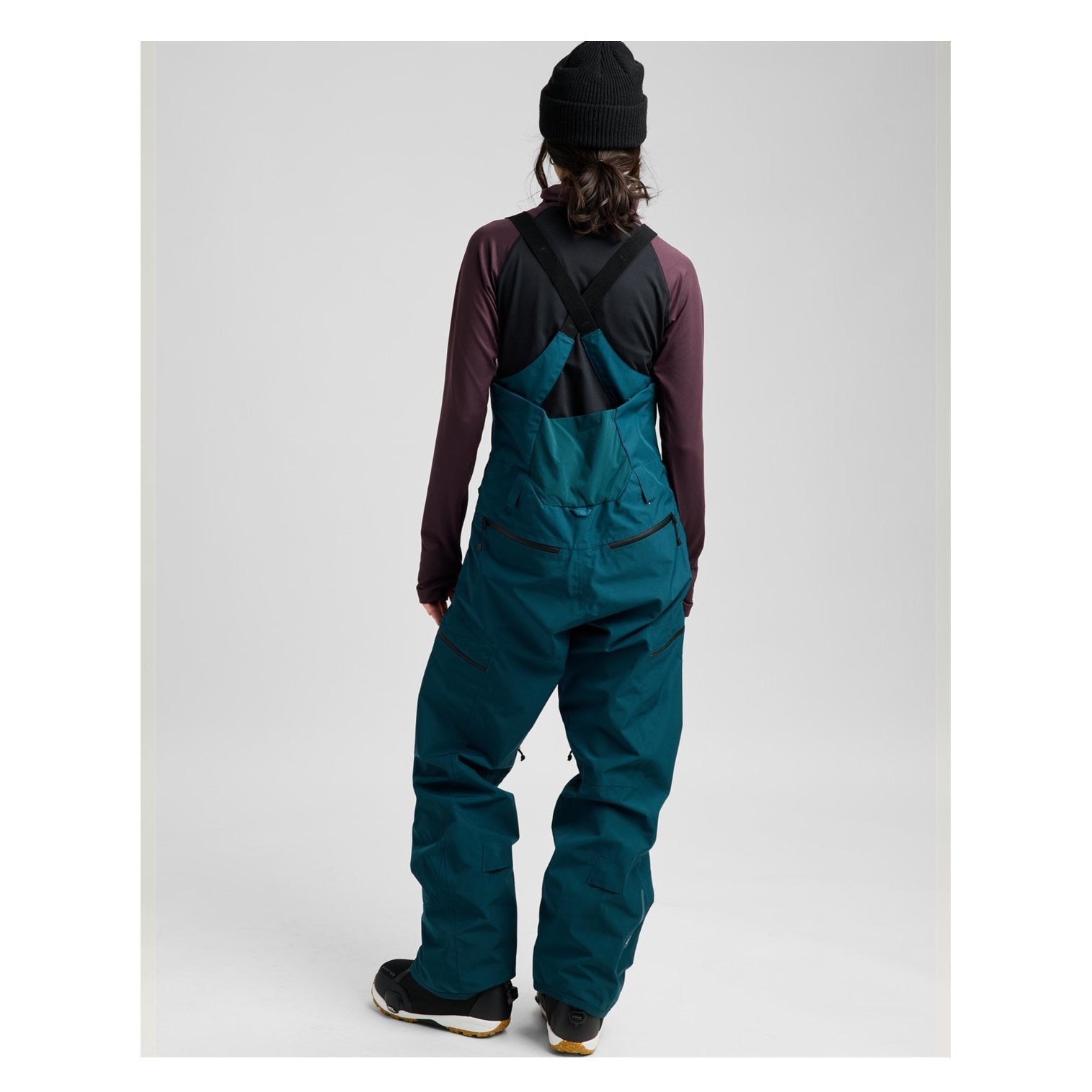 Womens Reserve Gore-Tex 2L Bib Pants Atlantic Teal - Image 5
