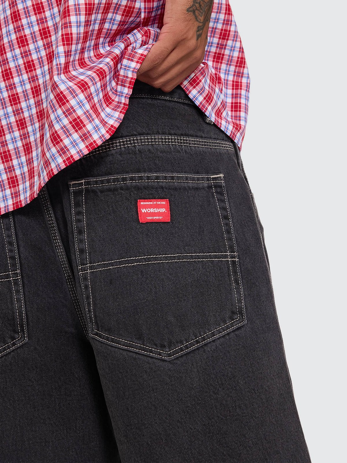 Pitted Big Dawg Jean Short Used Black - Image 5