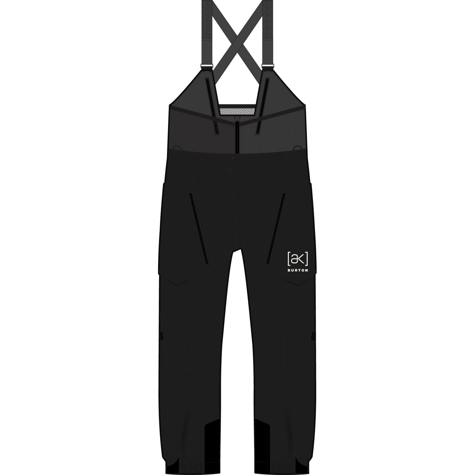 Mens [Ak] Acamar Gore-Tex Pro 3L Bib Pants True Black - Image 5