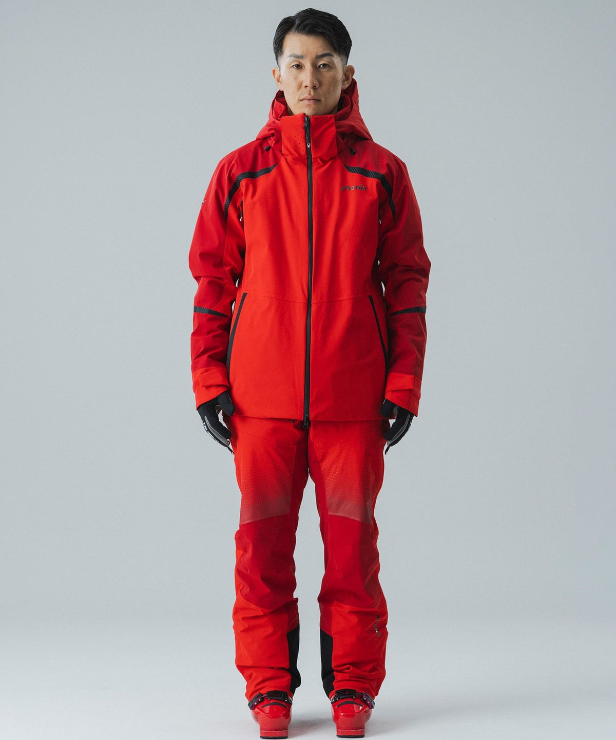 Mens Streamlined Fvs Jacket Red - Image 5