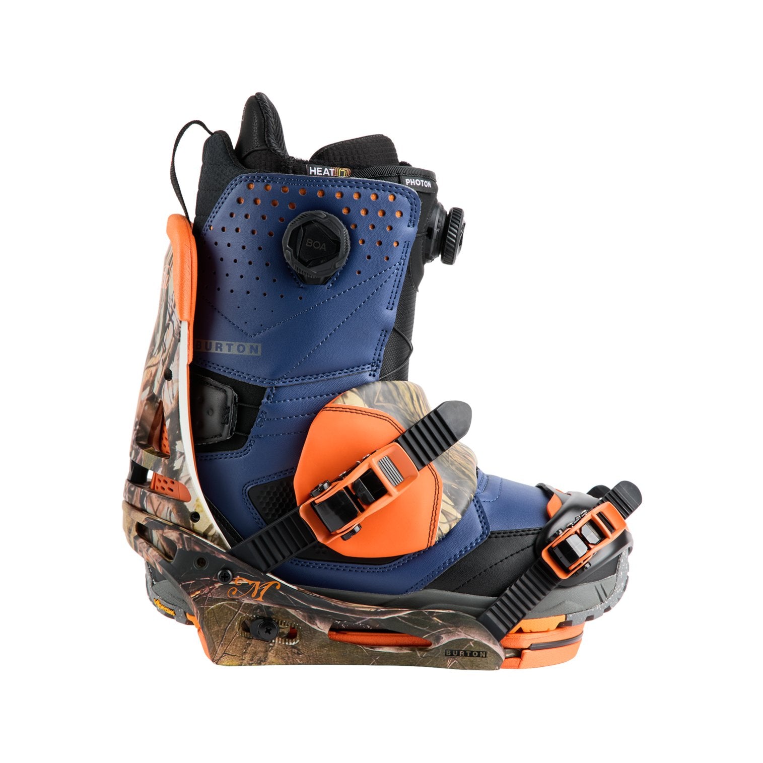Mens Malavita X Snowboard Bindings Camo - Image 5
