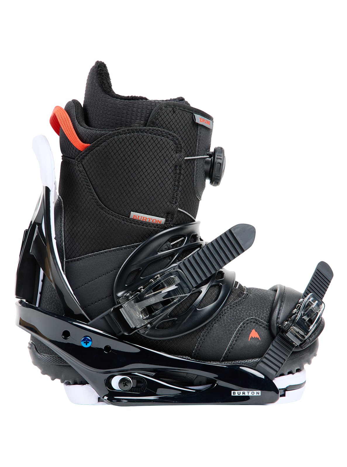 Kids Smalls Re:Flex Snowboard Bindings Black - Image 5