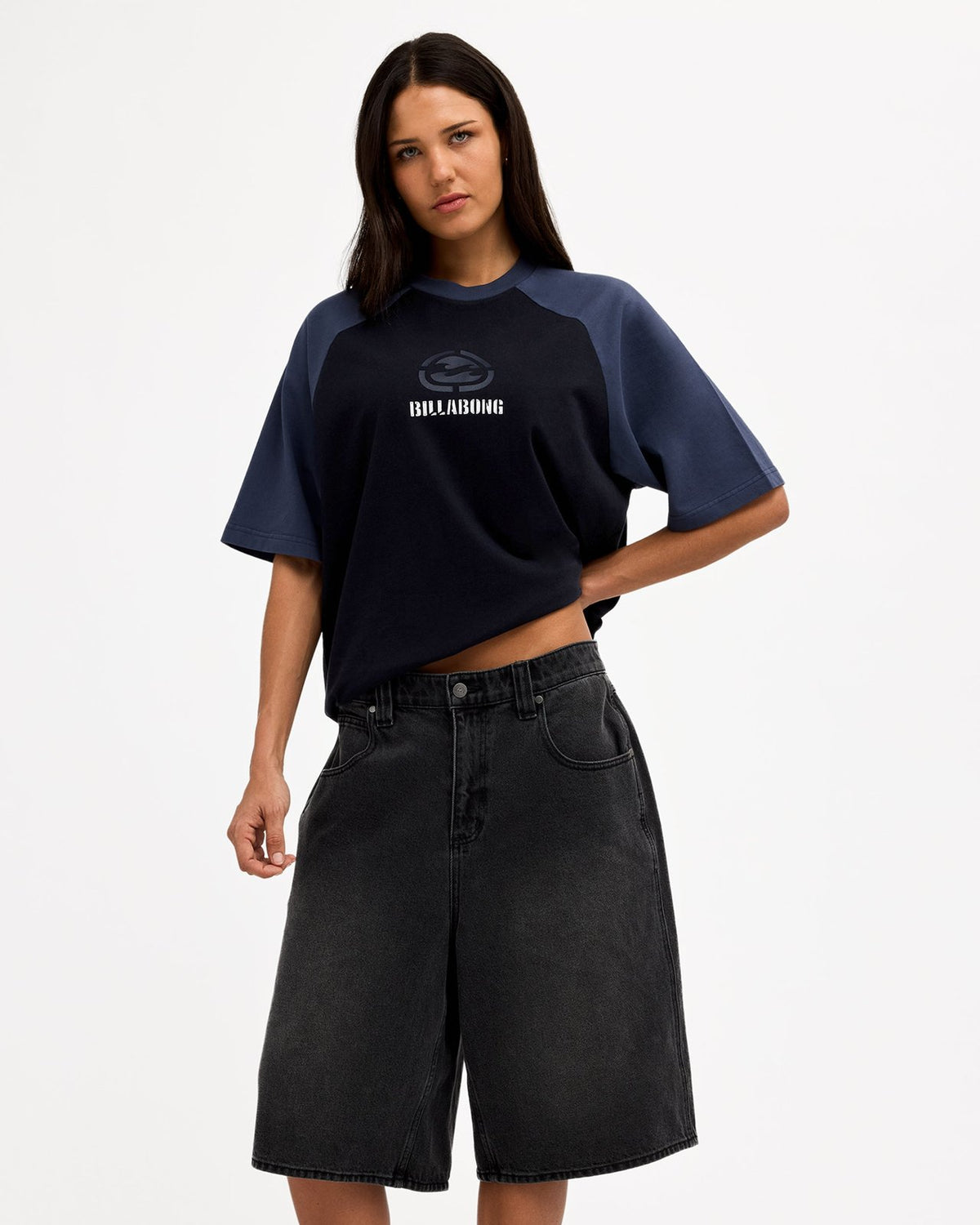 Mens Spec 73 Baggy Denim 23" Black - Image 5