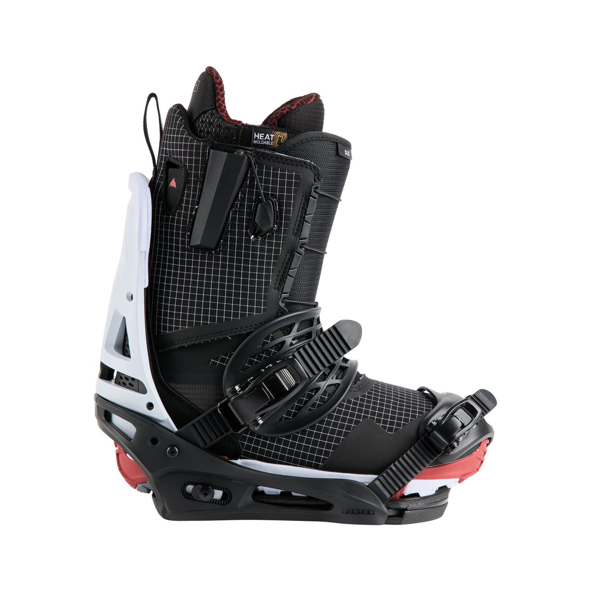 Mens Malavita Snowboard Bindings Black / White - Image 5