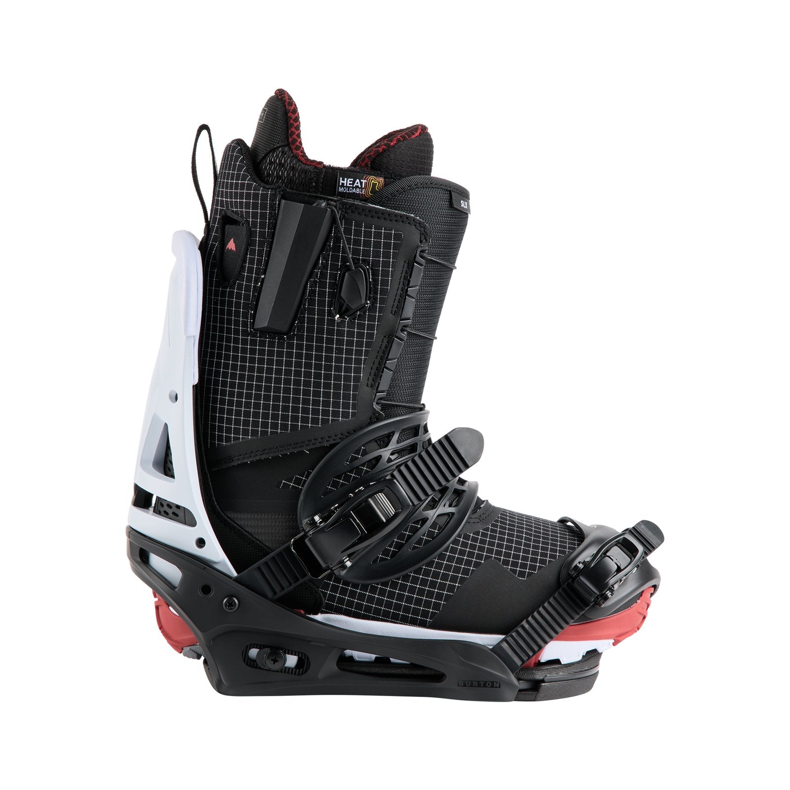 Mens Malavita Snowboard Bindings Black / White - Image 5