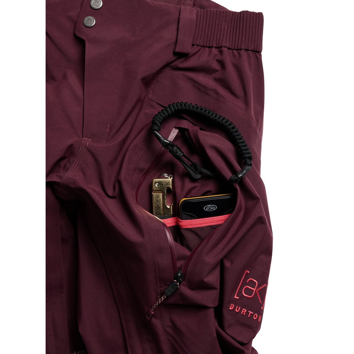 Womens [Ak] Cyclic Gore-Tex 2L Pants Rum Raisin - Image 5