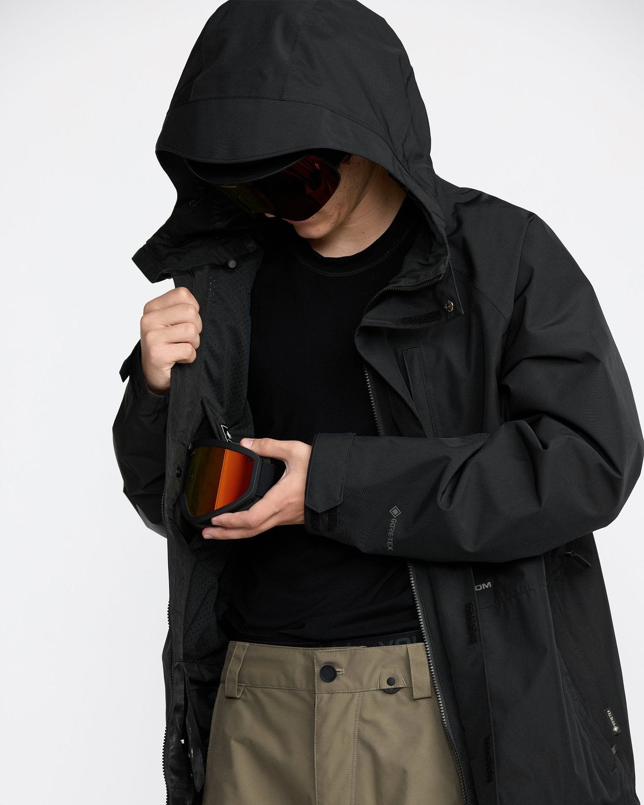 Mens Dua Gore-Tex Jacket Black - Image 5