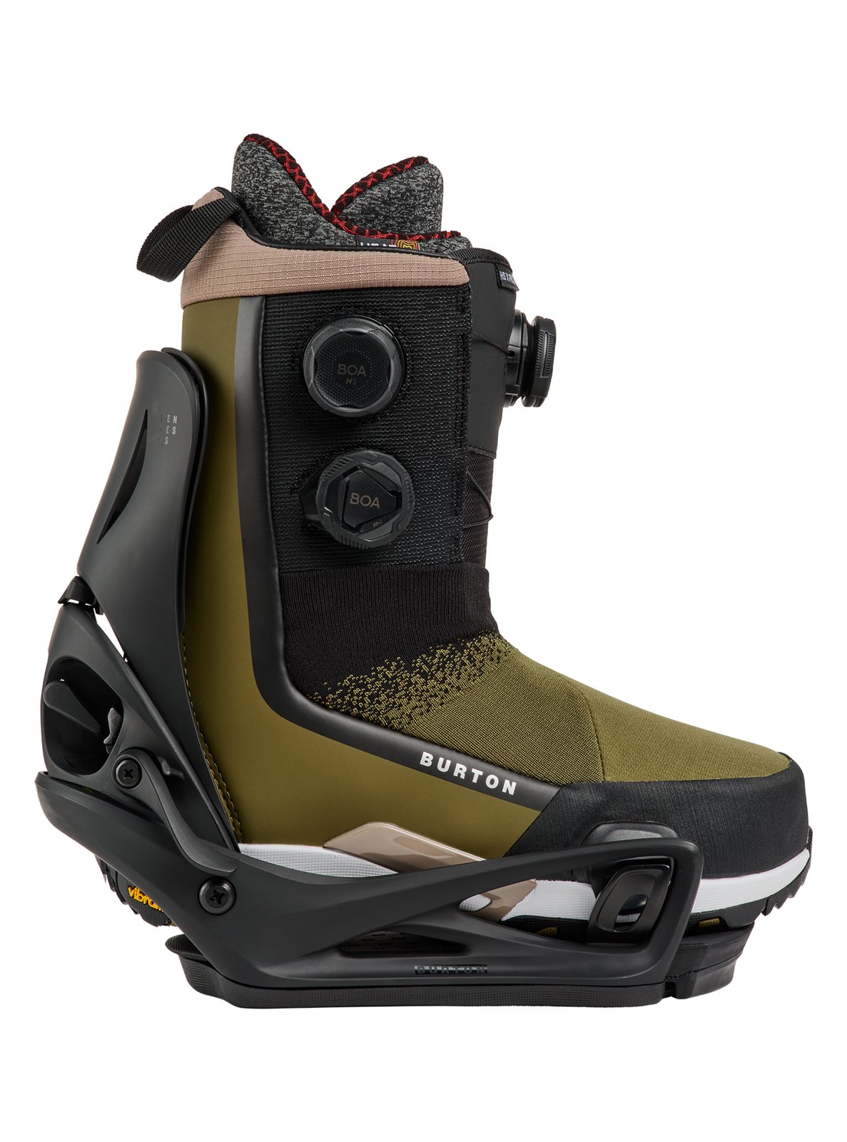 Mens Step On Genesis Re:Flex Snowboard Bindings Black - Image 5