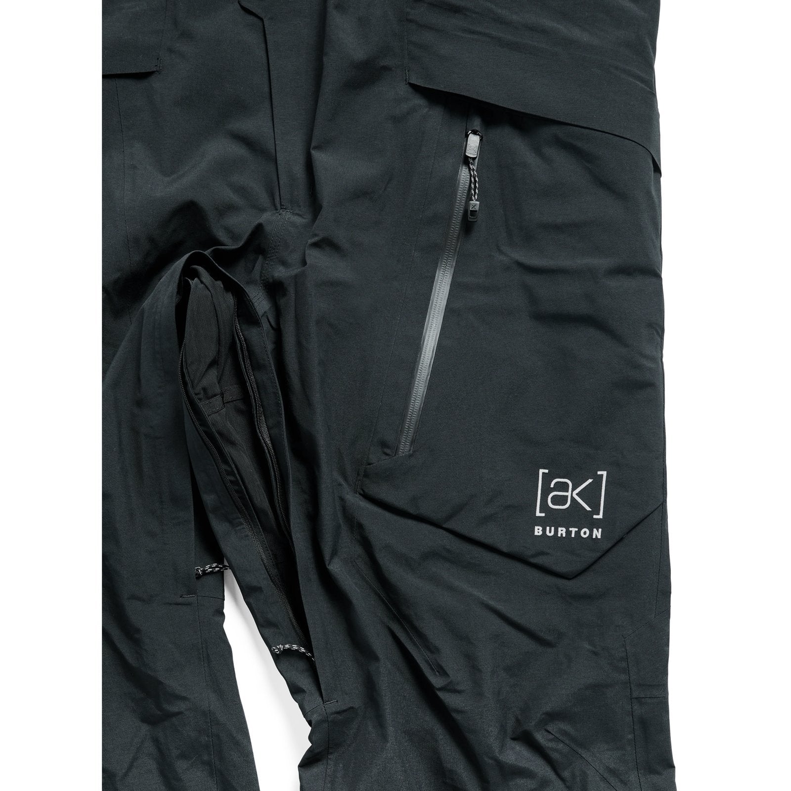 Mens [Ak] Cyclic Gore-Tex 2L Bib Pants True Black - Image 5
