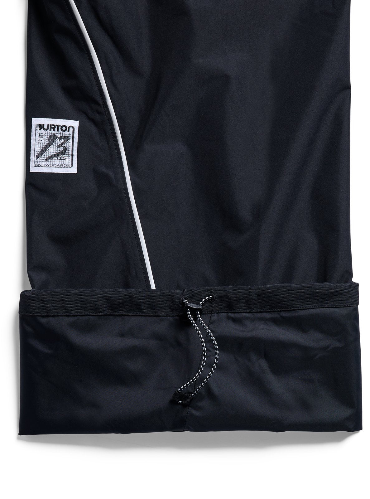 Mens 2L Baggy Simple Pants True Black - Image 5