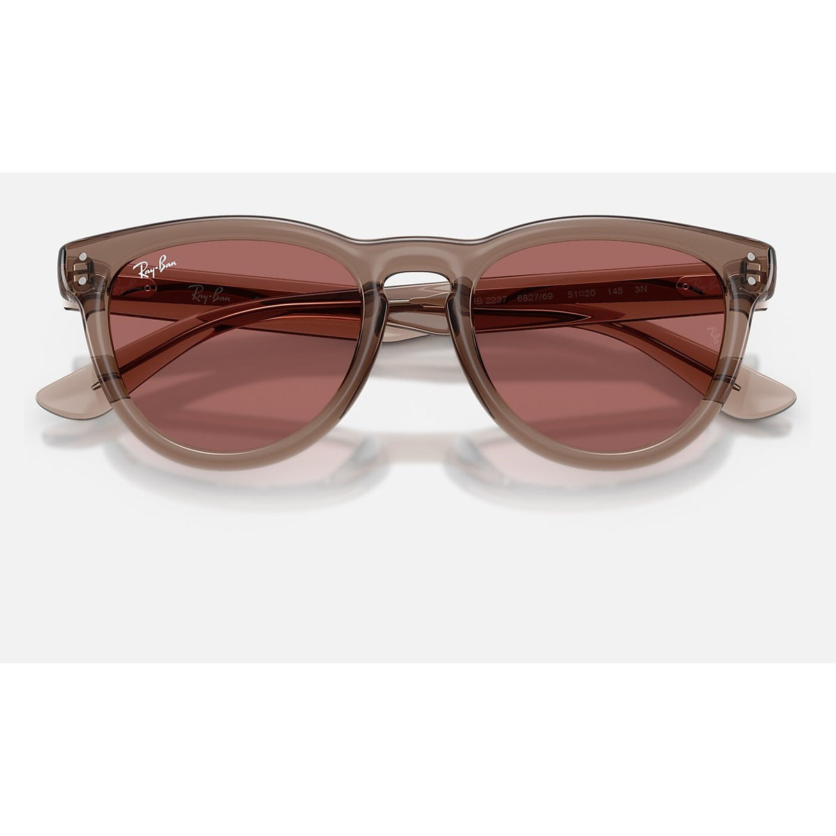 Rb2237 Transparent Light Brown - Dark Violet - Image 5