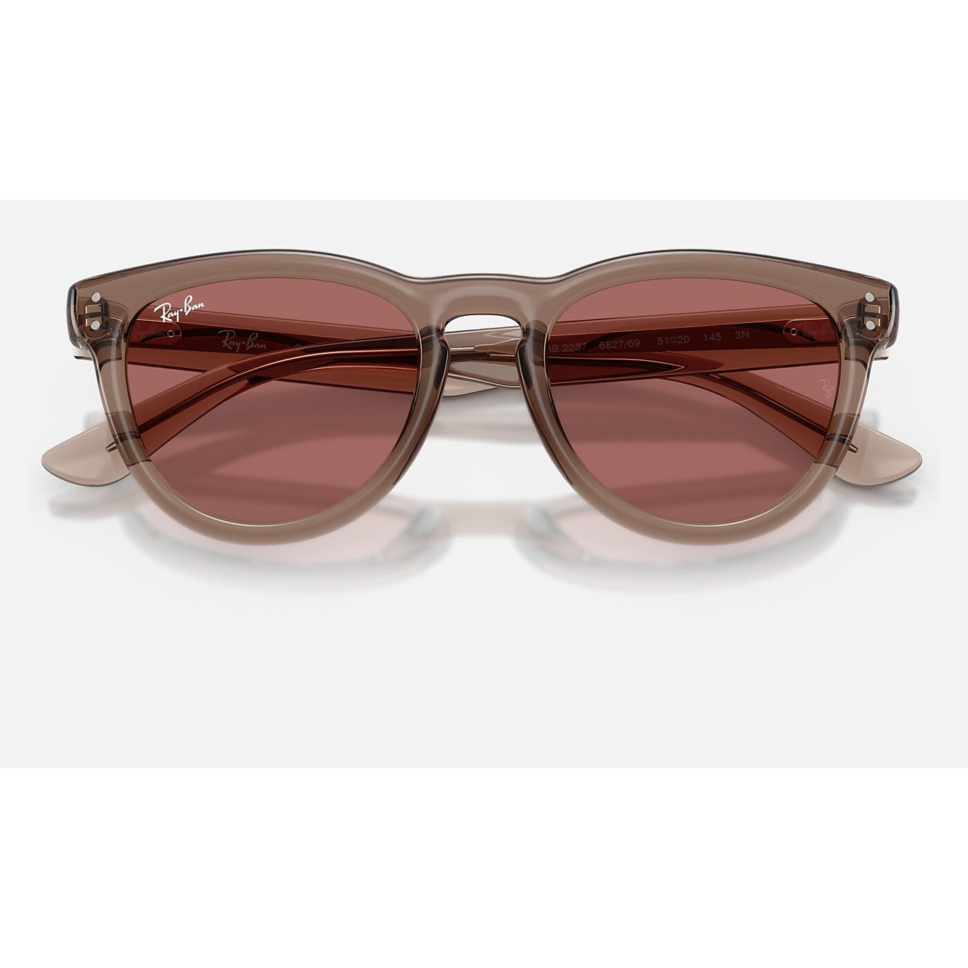 Rb2237 Transparent Light Brown - Dark Violet - Image 5
