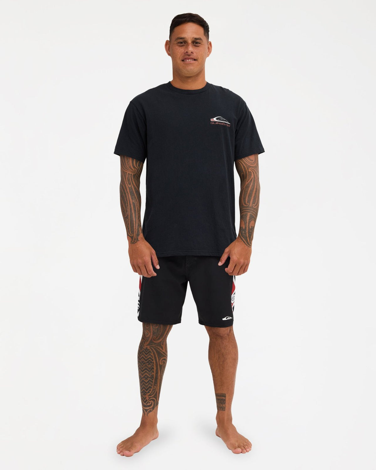 Mens Tohu T-Shirt Black - Image 5