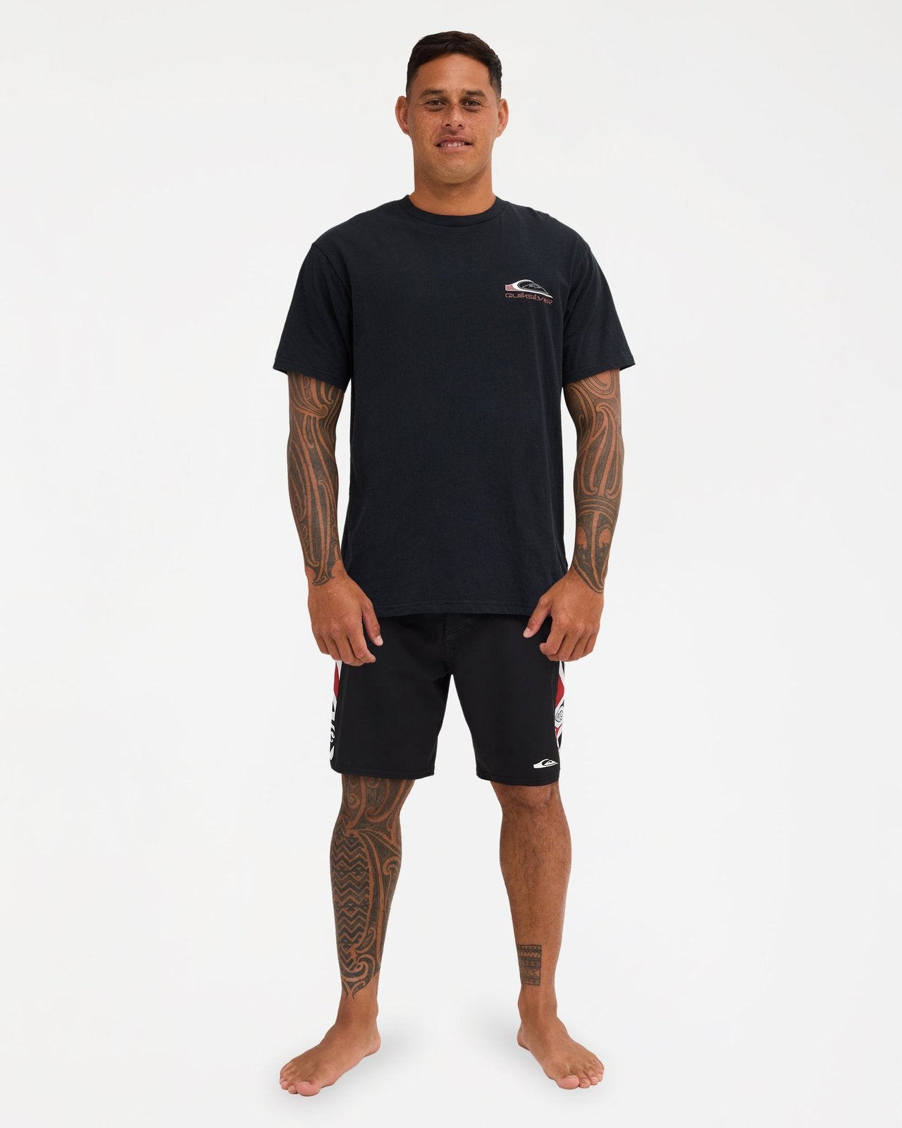 Mens Tohu T-Shirt Black - Image 5