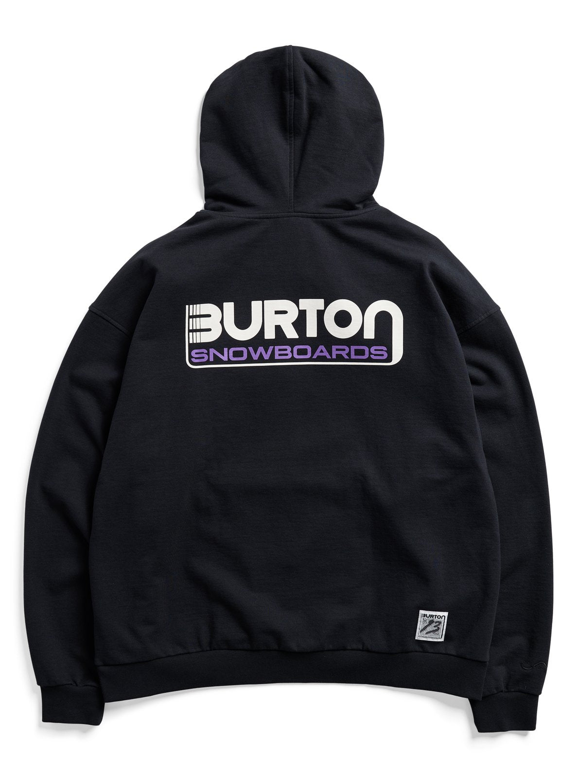 Mens Standard Pullover Hoodie True Black - Image 5