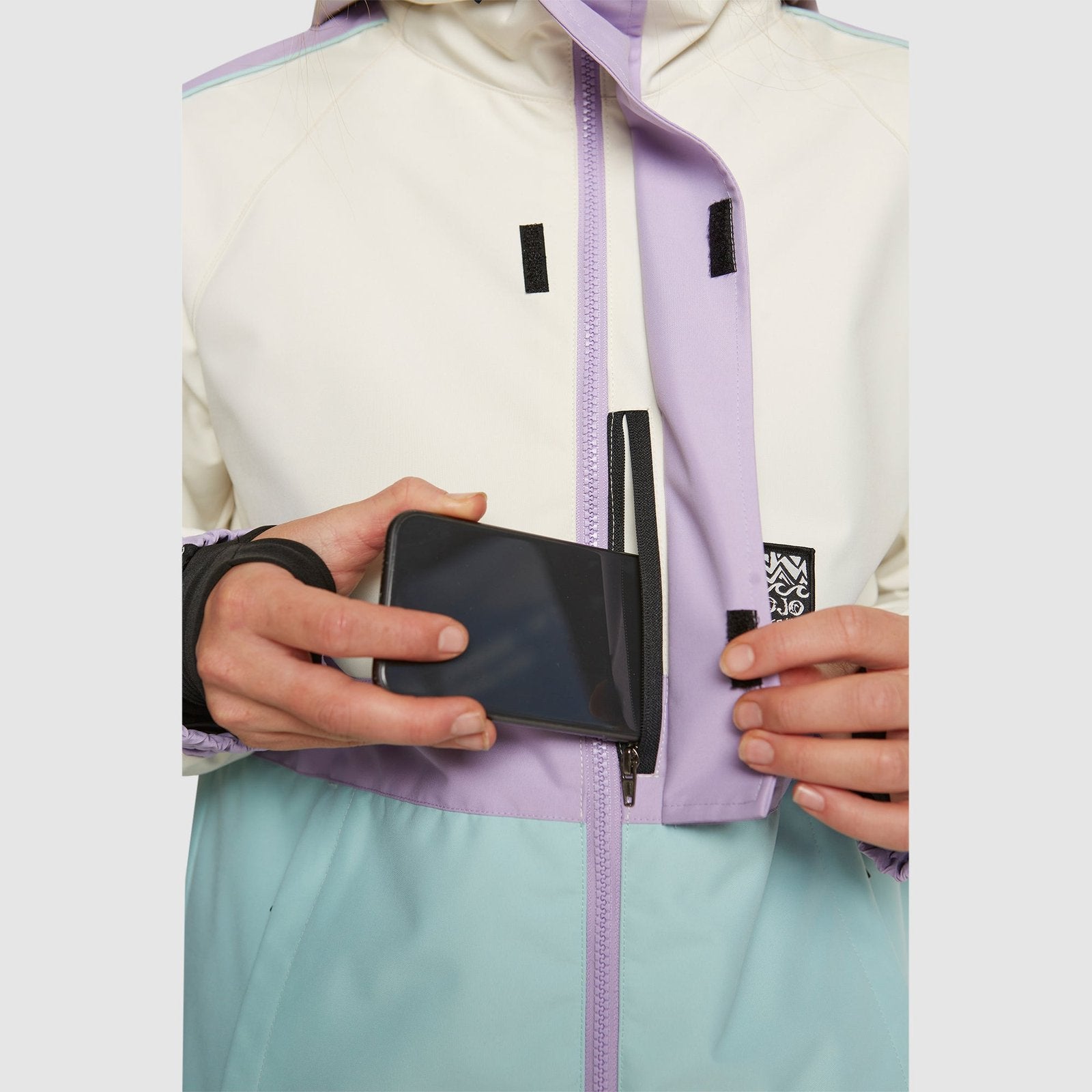 Womens Retro Jo Snow Jacket Snow White - Image 5