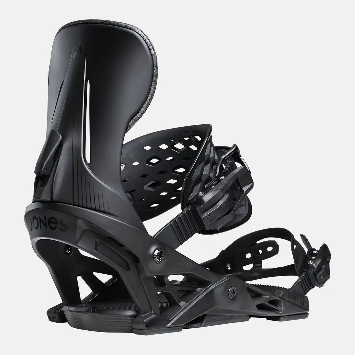 Mens Mercury Snowboard Bindings Eclipse Black - Image 6