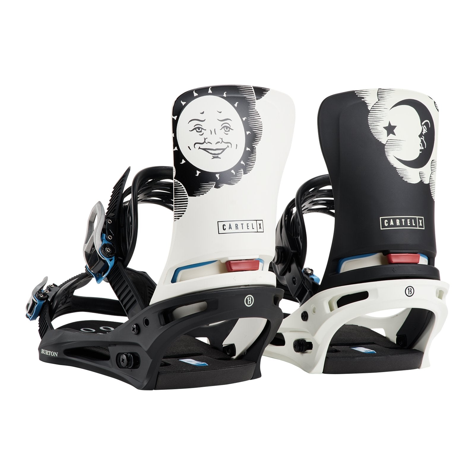 Mens 50th 90's Cartel X Snowboard Bindings - Image 6