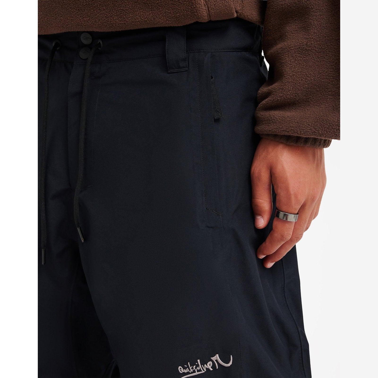 Mens Young Guns Gore-Tex Snow Pants Black - Image 6