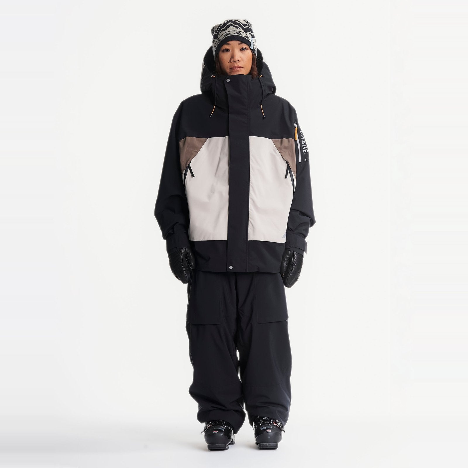 Rebound 2L Unisex Shell Jacket Black - Image 6