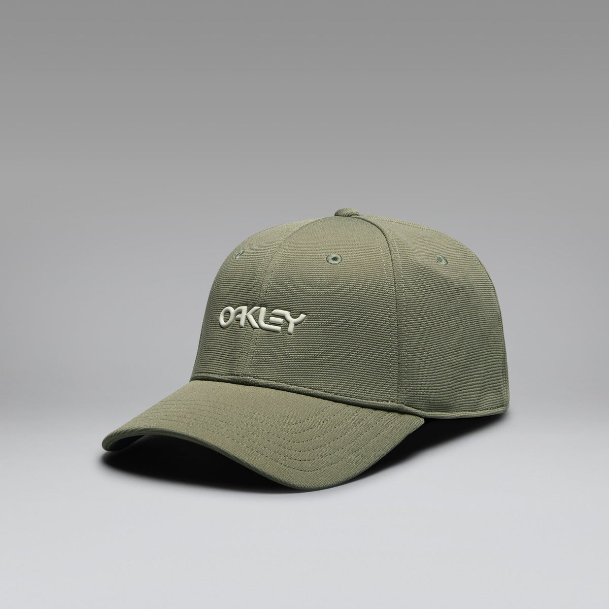 6 Panel Stretch Metallic Hat Deep Olive/Mist - Image 6