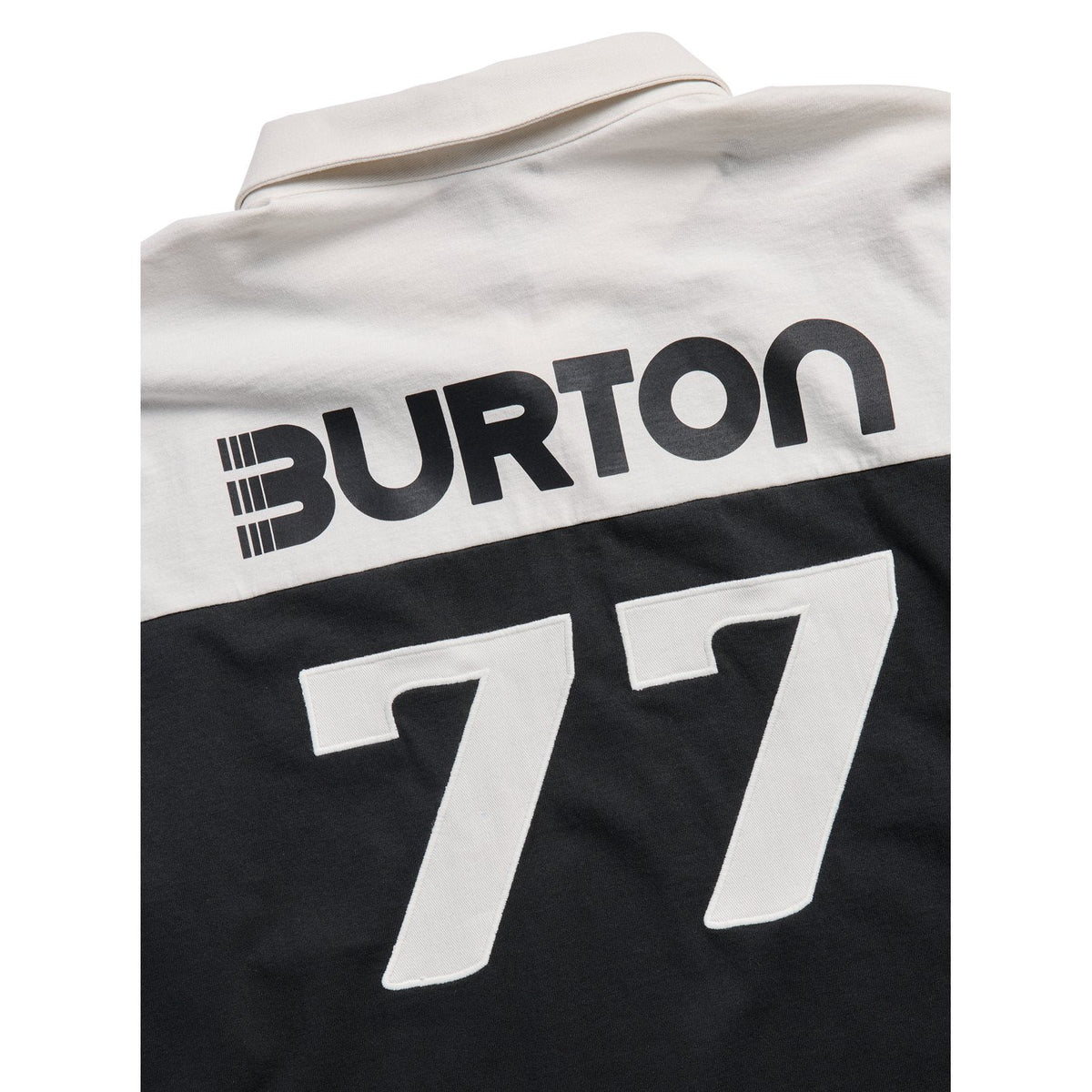 Mens Rugby Shirt True Black / Stout White - Image 6