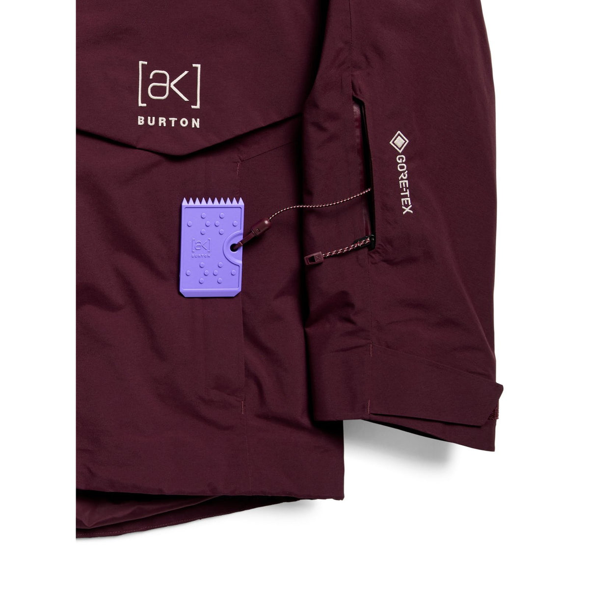 Mens [Ak] Swash Synthetic Insulated Gore-Tex 2L Jacket Rum Raisin - Image 6