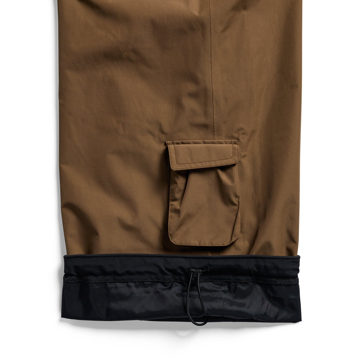 Mens 2L Baggy Cargo Pants Earth Ship Brown - Image 6