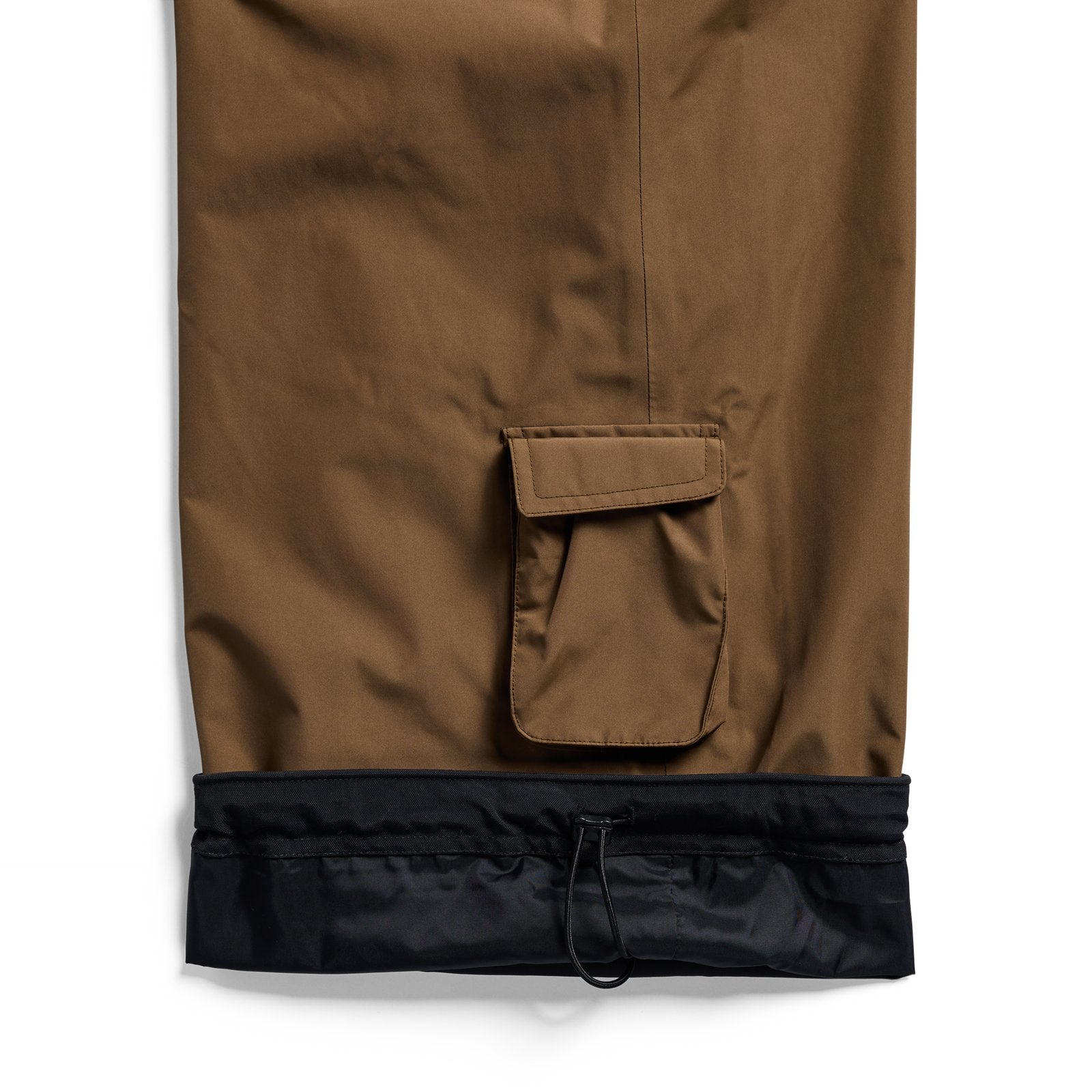 Mens 2L Baggy Cargo Pants Earth Ship Brown - Image 6