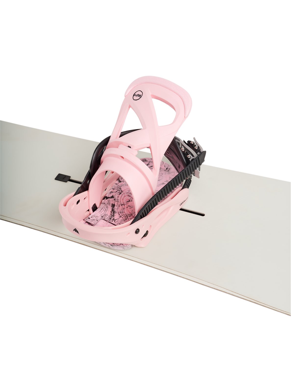 Womens Scribe Re:Flex Snowboard Bindings Pink - Image 6