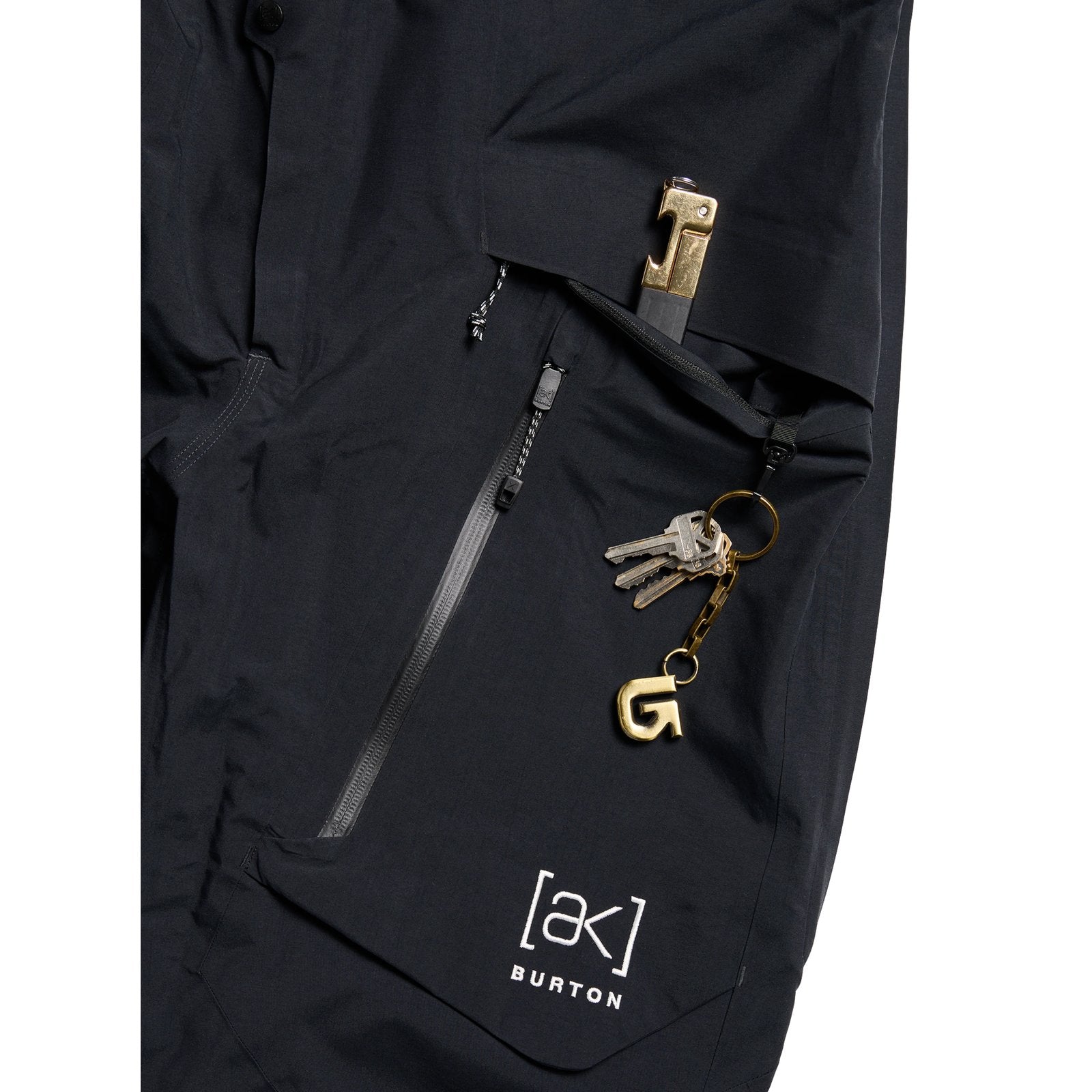 Womens [Ak] Cyclic Gore-Tex 2L Bib Pants True Black - Image 6