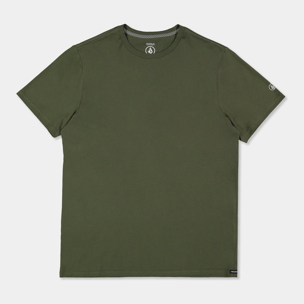 Aus Solid Short Sleeve Tee Squadron Green - Image 6