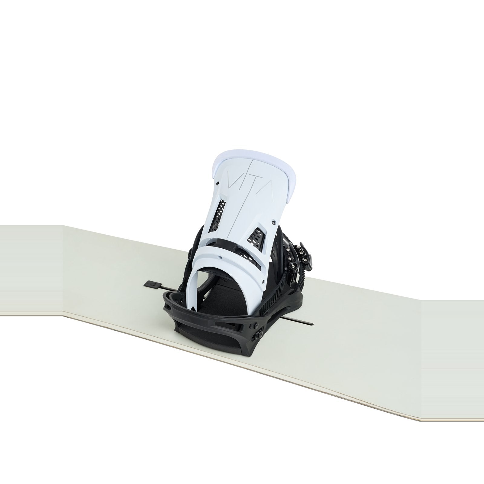 Mens Malavita Snowboard Bindings Black / White - Image 6