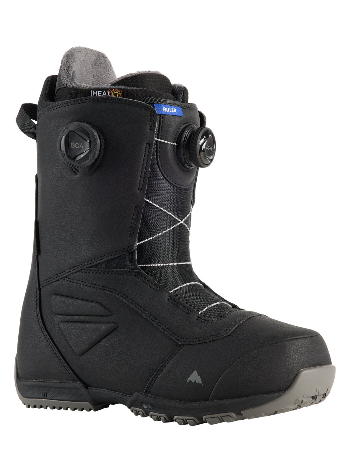 Mens Ruler BOA Snowboard Boots Black - Image 6