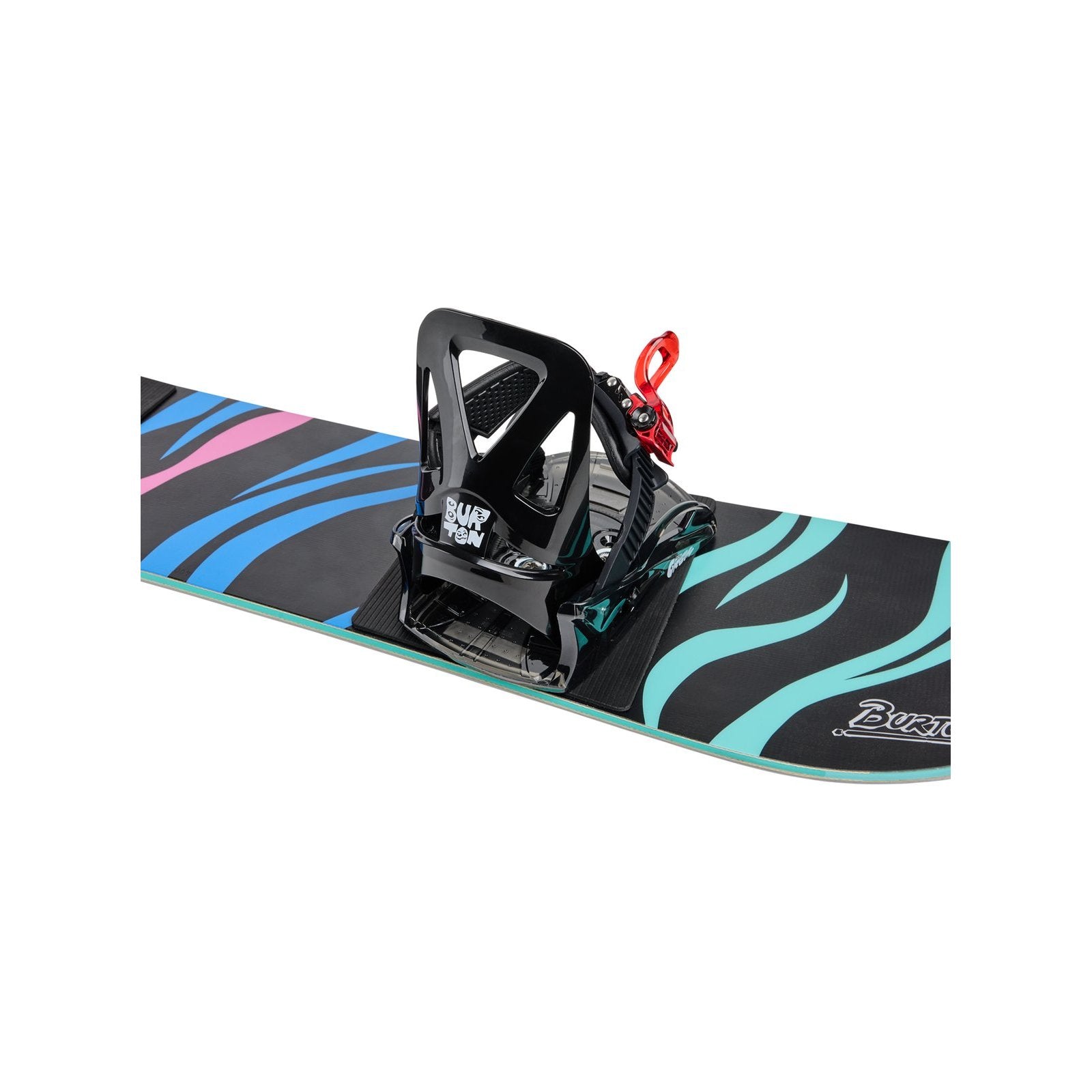 Kids Grom Disc Snowboard Bindings Black - Image 6