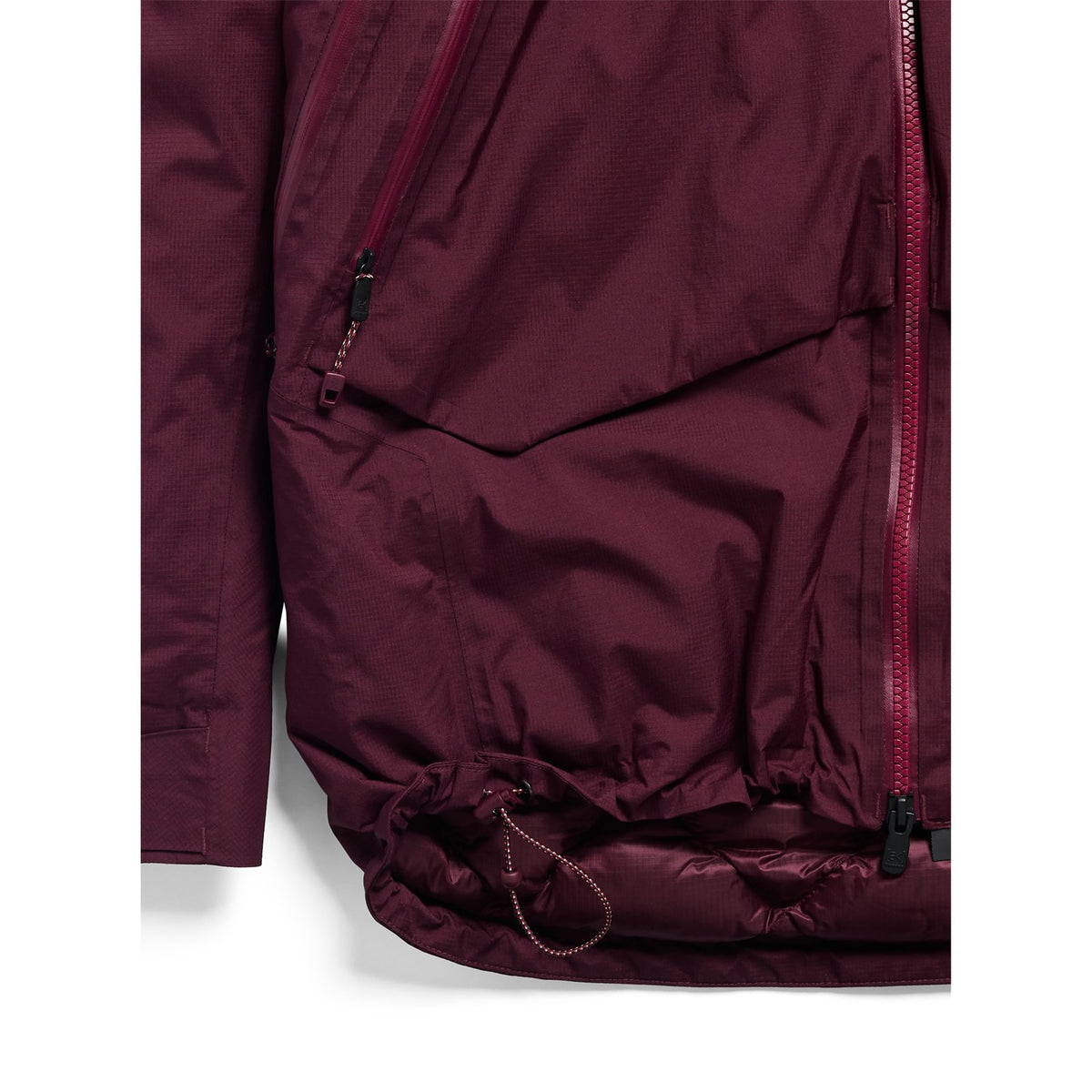 Womens [Ak] Swash Down Insulated Gore-Tex 2L Jacket Rum Raisin - Image 6
