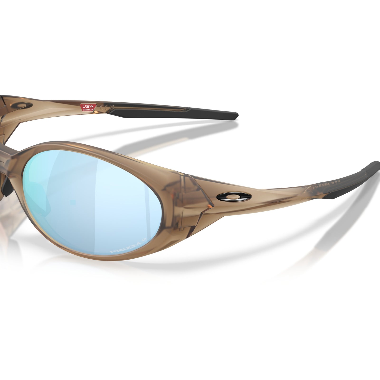 Eye Jacket Redux Matte Brown Smoke - Prizm Deep Water Polarised - Image 6