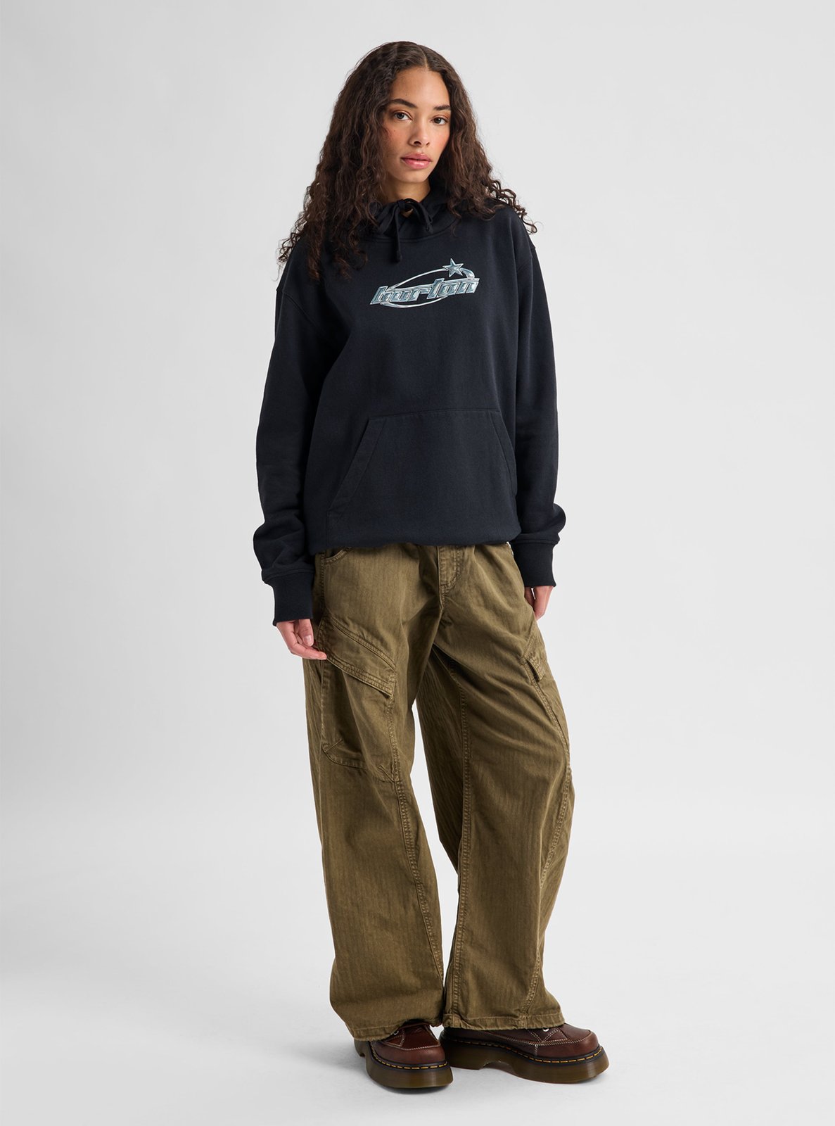 Blossom 27 Pullover Hoodie True Black - Image 6
