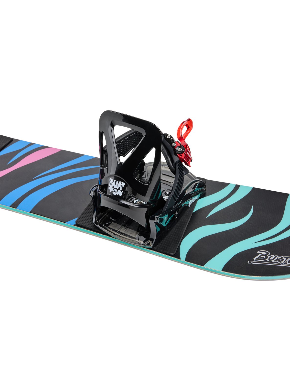 Kids Grom Disc Snowboard Bindings Black - Image 6