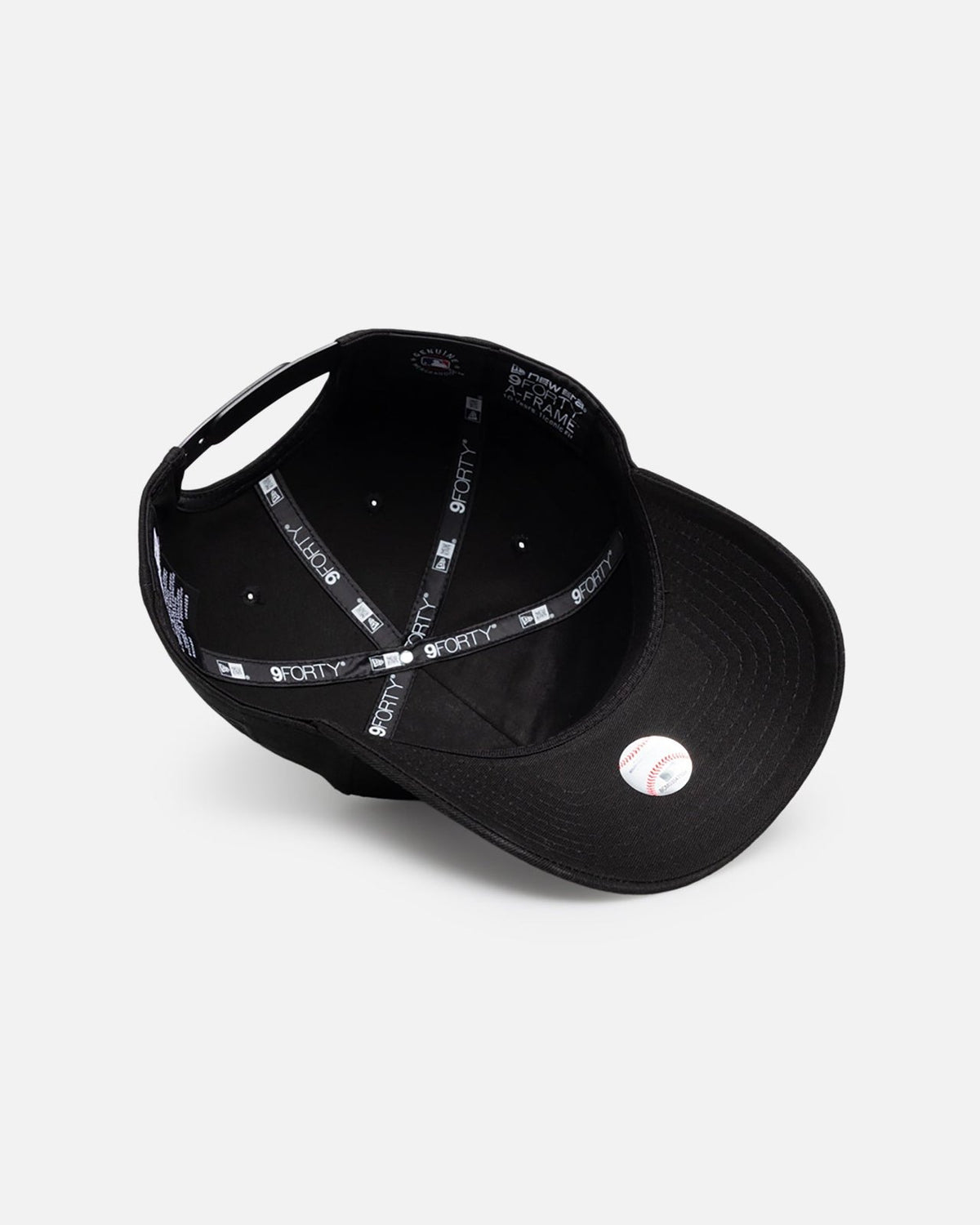 Los Angeles Dodgers 9FORTY A-Frame Snapback - Black Metal Badge - Image 6