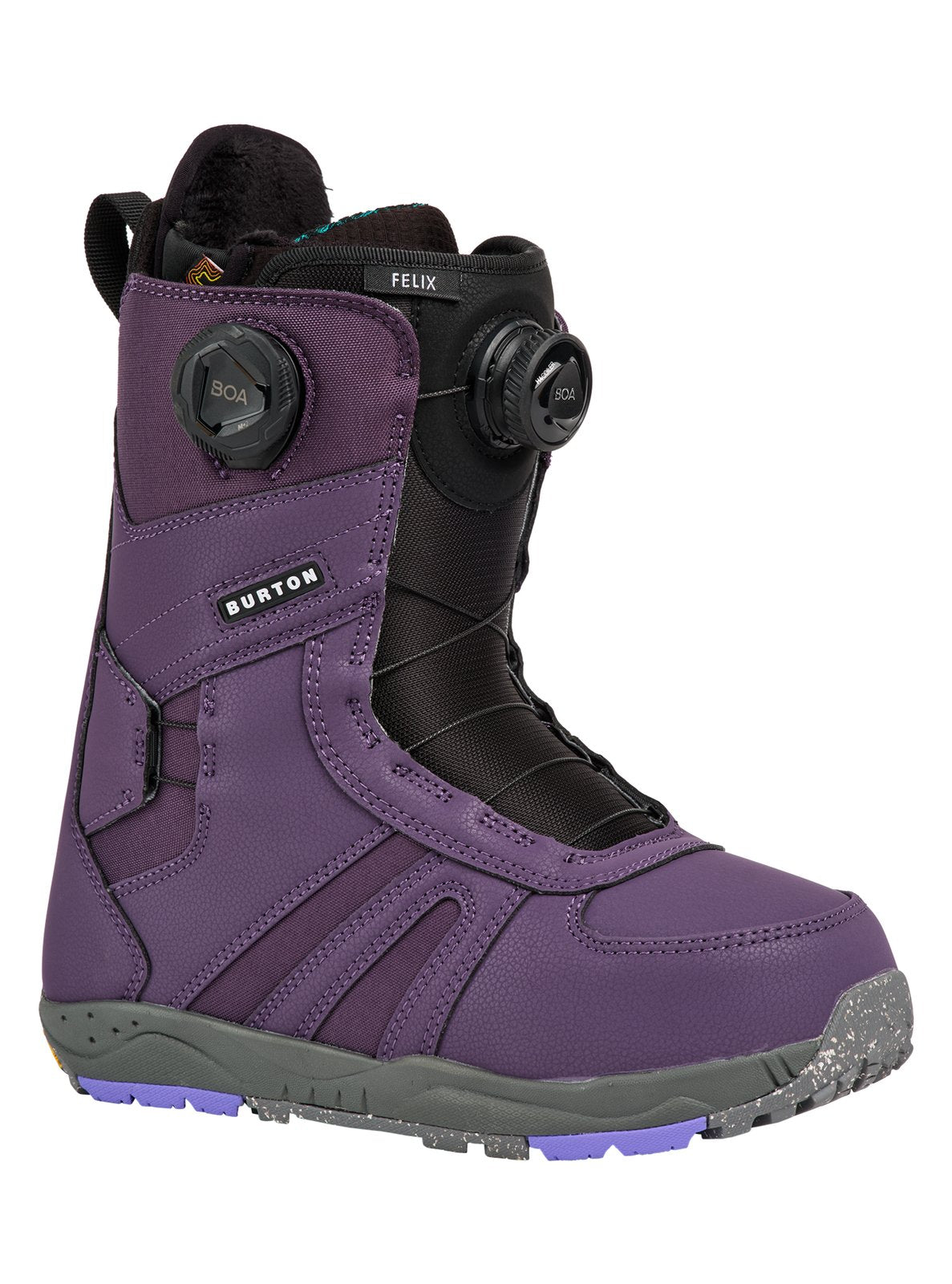 Womens Felix BOA Snowboard Boots Nightshade Purple - Image 6