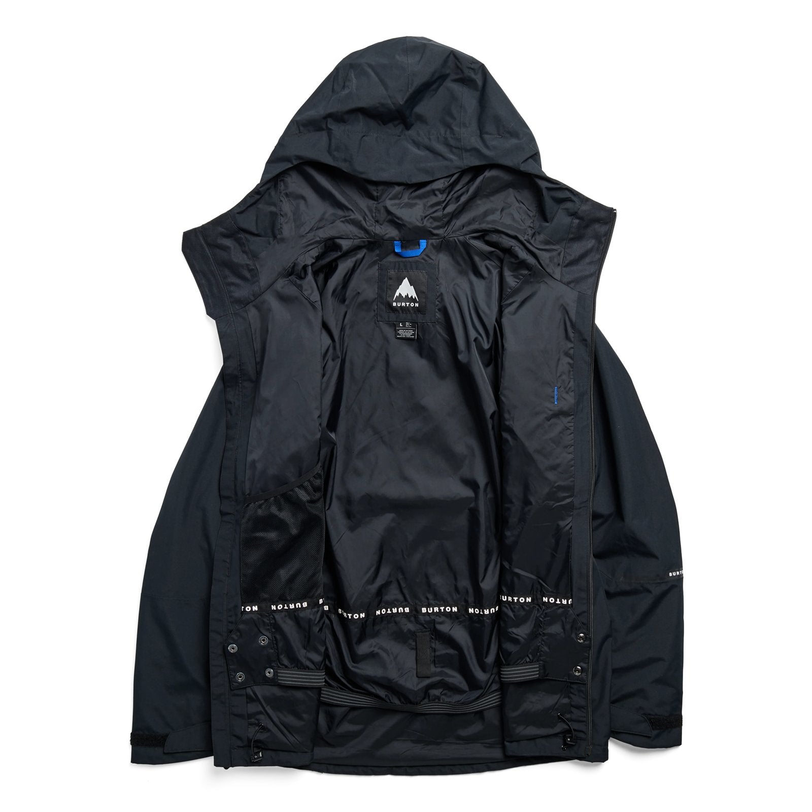 Mens Reserve 2L Jacket True Black - Image 6
